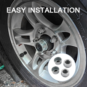 2.44 inches trailer axle covers