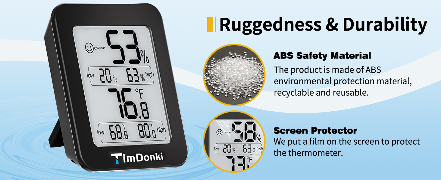 humidity meter hygrometer room thermometer indoor