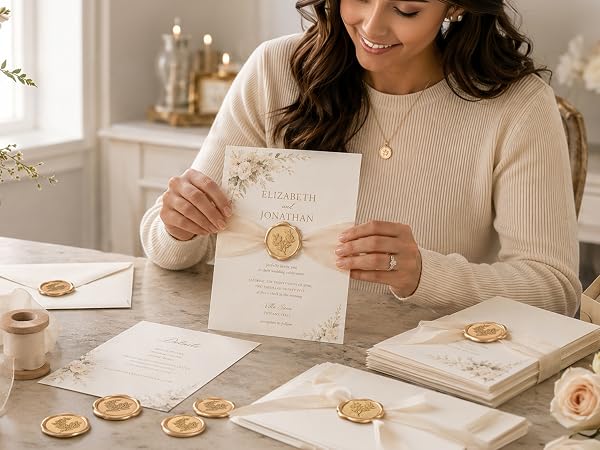Wax Seal Stickers