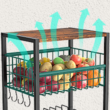 stand fruit and vegetable storage