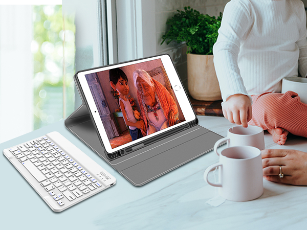 Keyboard Case for iPad 9th 8th 7th Generation 10.2 2021/2020/2019