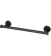 Matte Black 16 inch Towel Rack Holder Wall Mounted for Bathroom, SUS304 Stainless Steel Bath Towe...