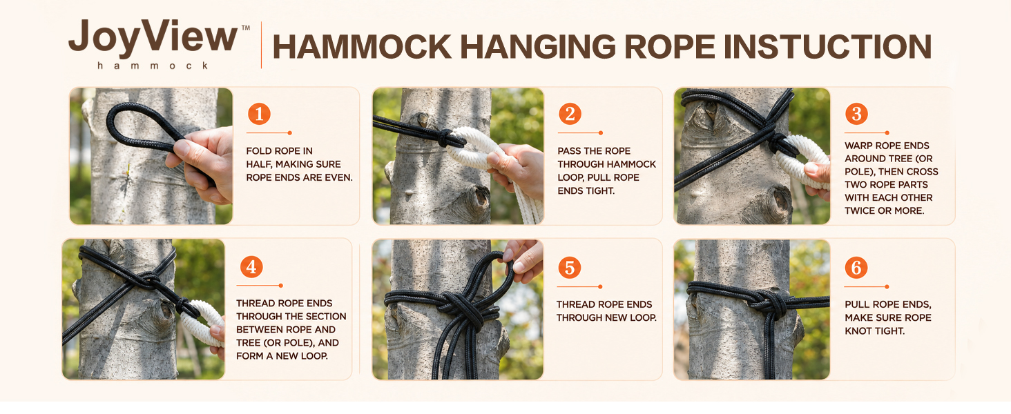 JoyView Brazilian Double Hammock