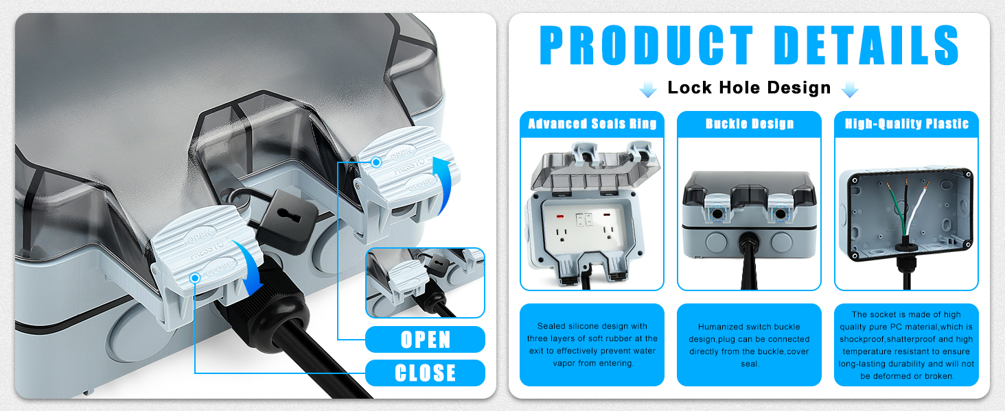 Outdoor Power Outlet Boxoutdoor outlet