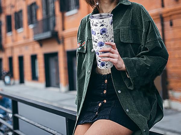 40oz tumbler travel coffee mug