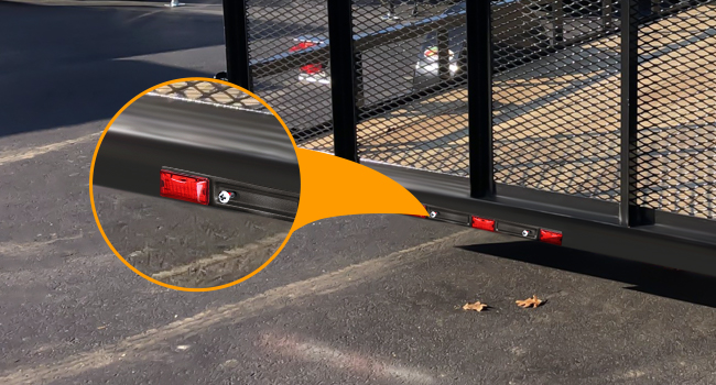 14.2inch 9 LED Marker Tail Trailer Light Bar