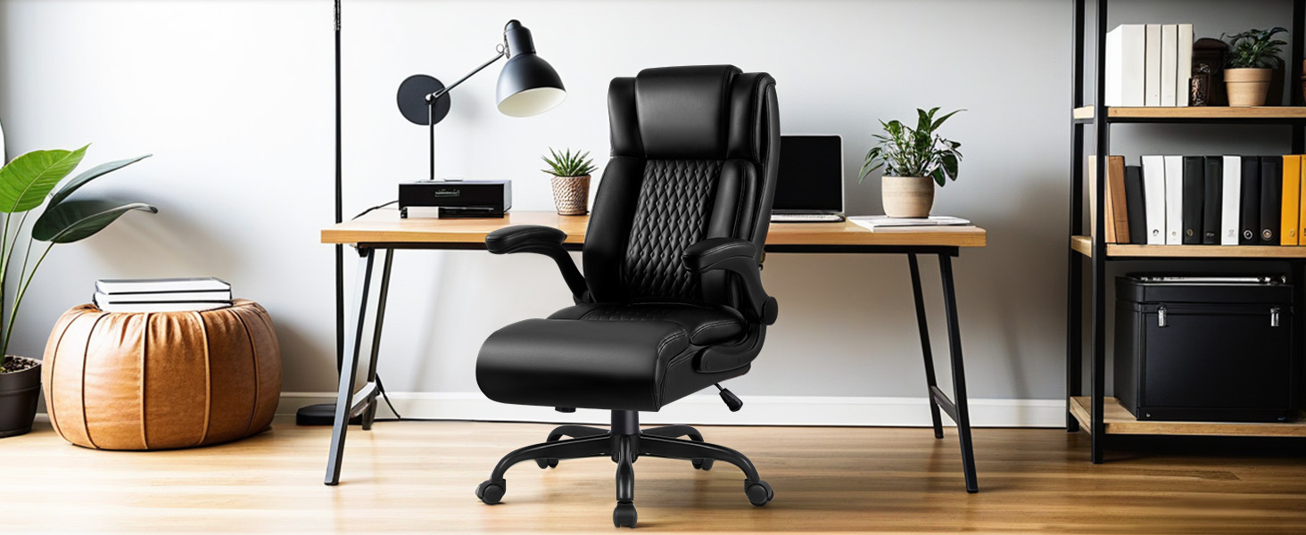 big and tall offfice chair leather office chair Ergonomic office chair Executive office chair