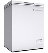 West Bend Chest Freezer with Adjustable Temperature Control, Free-Standing with Single Flip-Up Li...