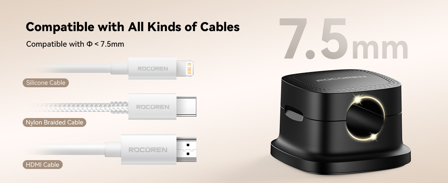 Magnetic Cable Clips