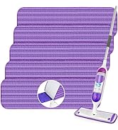 Reusable Mop Pads Compatible with Swiffer PowerMop, Microfiber Mop Pads Refills Mop Heads Replace...