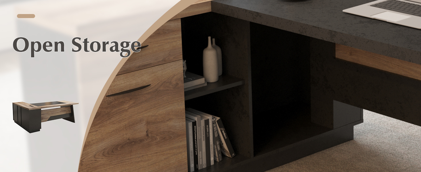 large office desk