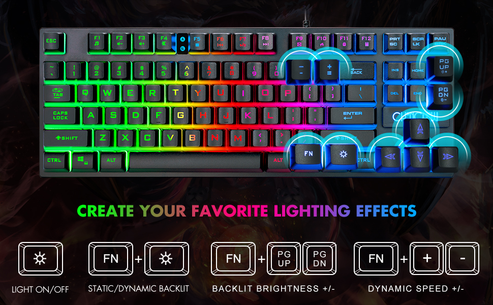 xbox keyboard lighted keyboard gaming keyboard mouse mousepad combo color light up gamer keyboard