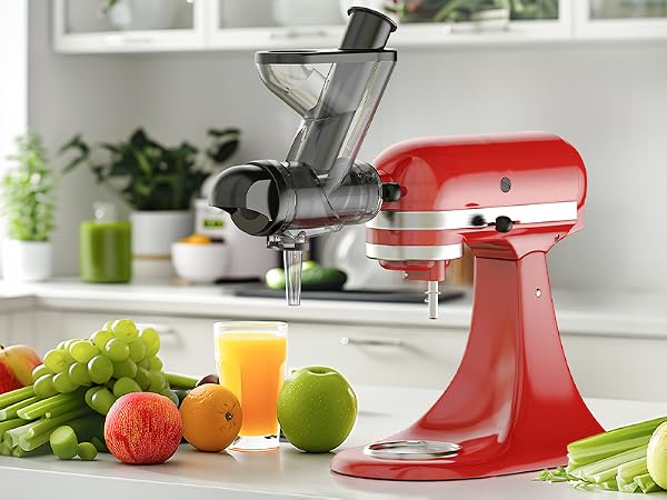 Masticating Juicer Attachment for KitchenAid