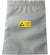 Daarcin 10pcs 11x13in/28x33cm Anti Static Resealable Large Size Bags,ESD Bags for Motherboard HDD...