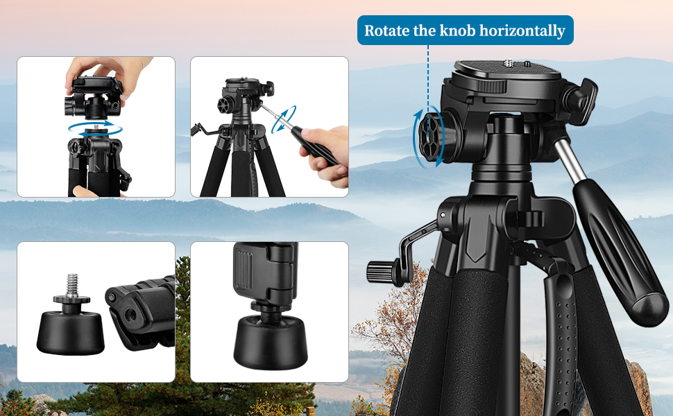 tripod with handle