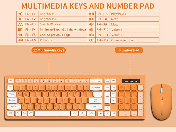 wireless keyboard and mouse 5