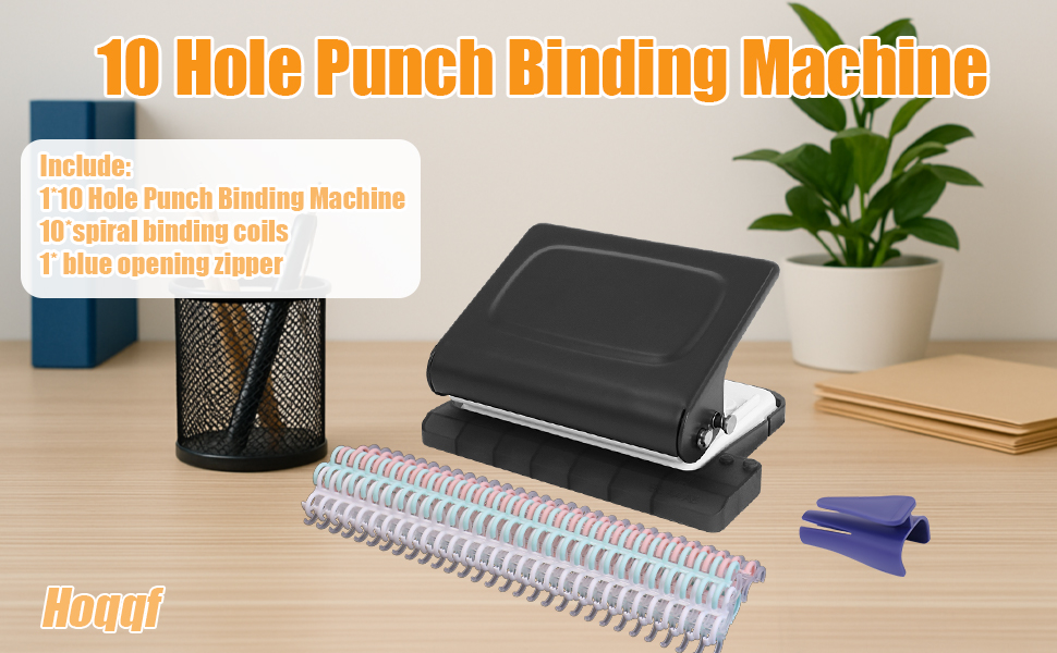 10 Hole Punch Binding Machine for Planners