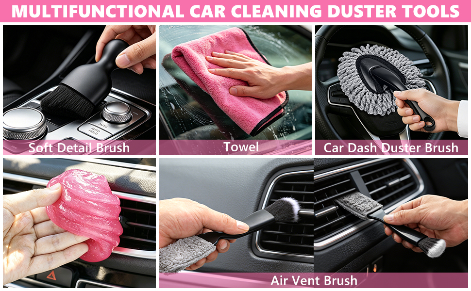 car interior detailing kit