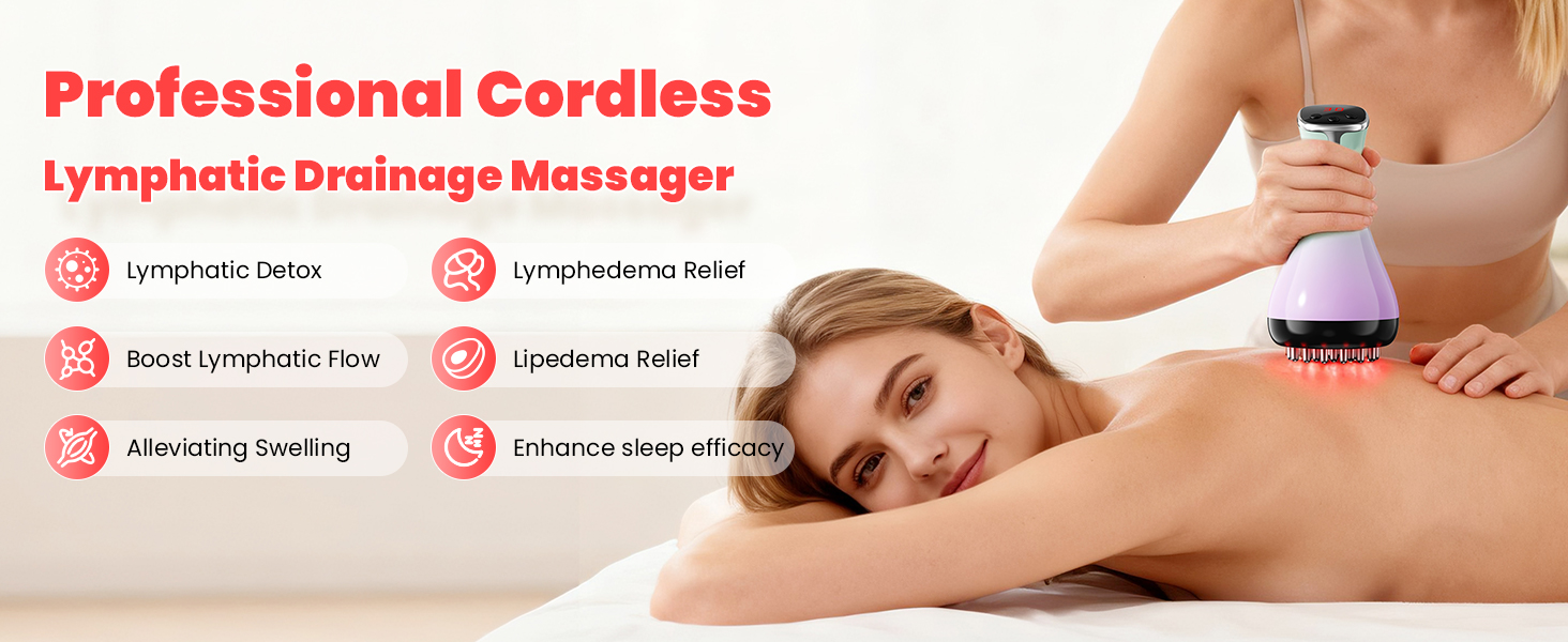 Lymphatic Drainage Massager,