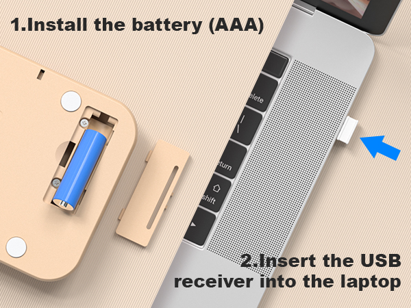 wireless number pad for laptop