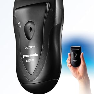 Panasonic ES3831K comfortable and ergonomic design