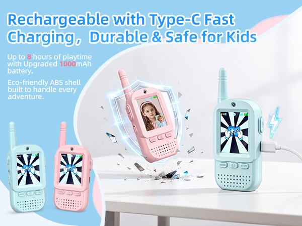 Video Walkie Talkies for Kids