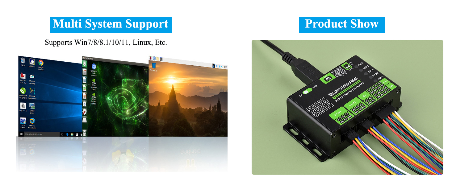 USB TO UART/I2C/SPI/JTAG