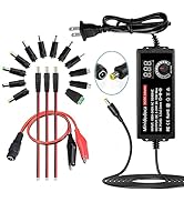 72W Power Supply Adjustable DC 3V ~ 24V Variable Universal Switching AC/DC Adapter Minidodoca AC ...