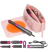 PACKISM Hair Tools Travel Bag - Twill Quilting Extra Large for Flat Irons, Straighteners, Curling...