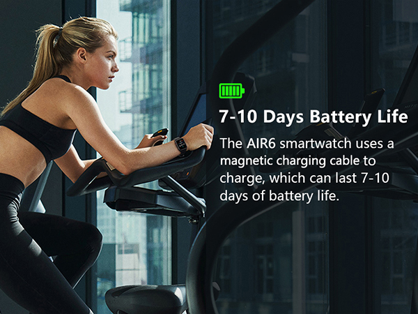 fitness watch with a long battery life