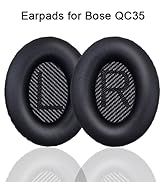 Replacement Earpads Cushions for Bose QuietComfort 35 & Quiet Comfort 35 II, Headphones Ear Cover...