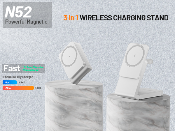 3 in 1 Wireless Charging Stand