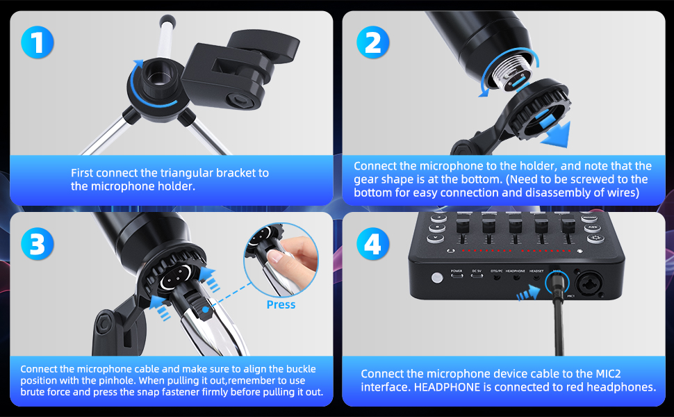 Live broadcast sound card