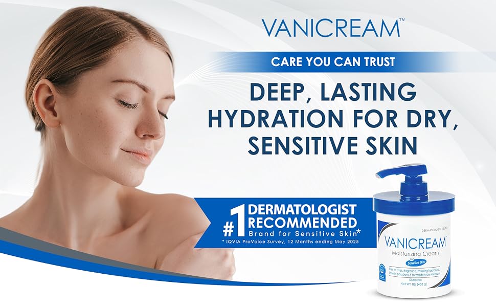 Vanicream skin cream hydration fragrance free eczema non greasy sensitve skin black skin