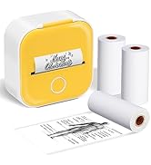 Ponek Thermal Mini Printer - Receipt Printers Mini Sticker Printer Machine - Pocket Mini Printer ...