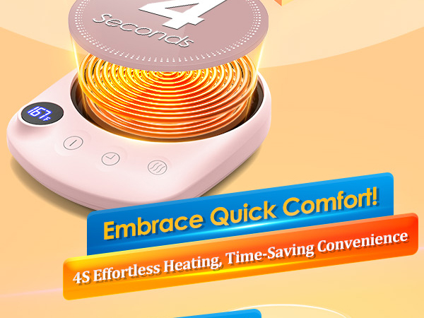 Coffee Mug Warmer Pink