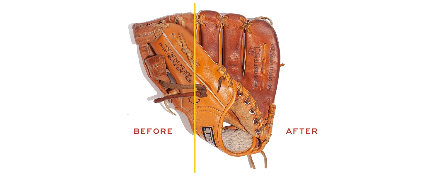 glove after before