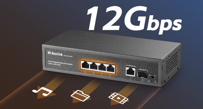 6-Port Gigabit PoE Switch