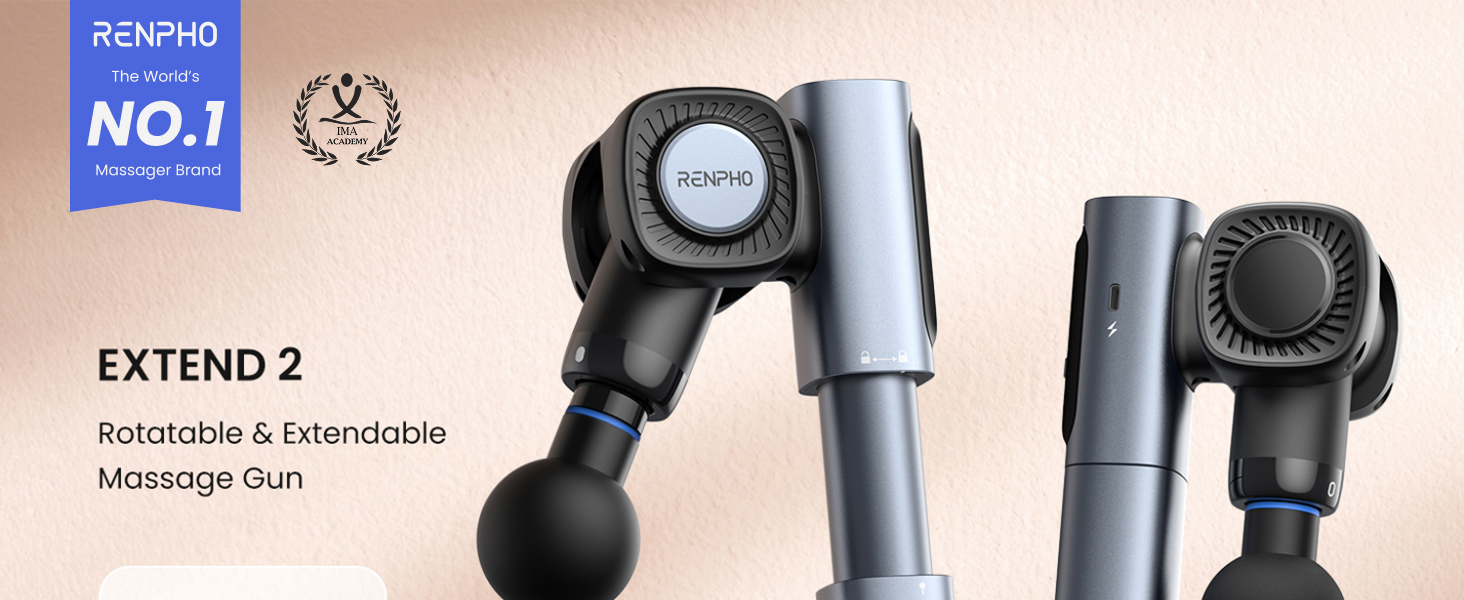 Foldable Back massager with long handle