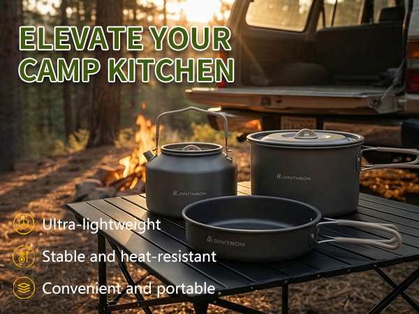 ELEVATE YOUR CAMP KITCHEN