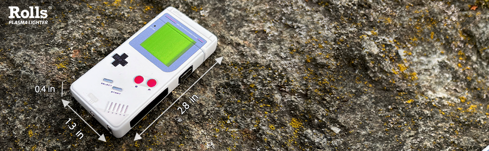 Retro Gamer Electric Lighter - Rolls Plasma Lighter