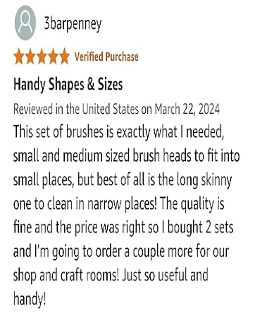  Hard Bristol Crevice Cleaning Brush