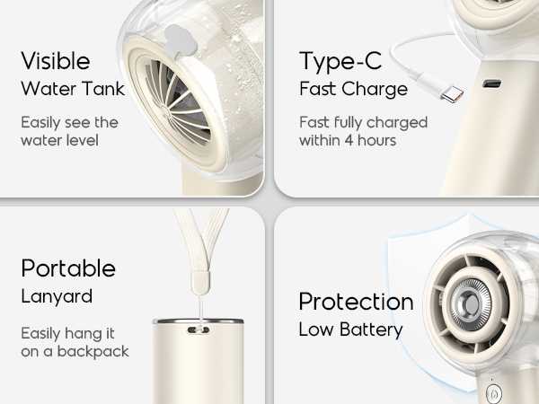 mini rechargeable fan rechargeable fan portable handheld mini fan rechargeable electric hand fan