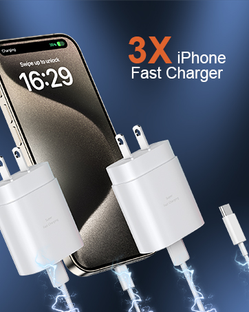 iPhone 15 Pro Max Charger[MFi Certified], 30W USB C iPhone Fast Charger Block