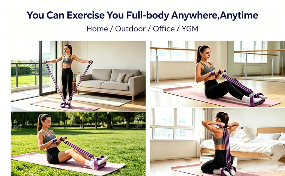 You Can Exercise You Full-body Anywhere,Anytime with Home / Outdoor / Office / YGM
