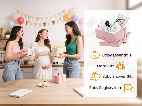 monitor para bebe con cámara y audio