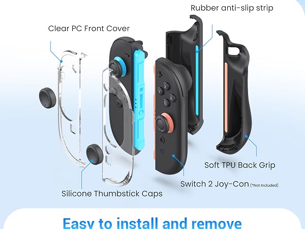Nintendo Switch 2 Joycon Case