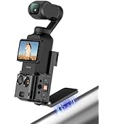 AMAZEAR Metal Magnetic Mount Cage for DJI OSMO Pocket 3 Accessories, Pocket3 Aluminum Protective ...