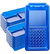 Mister Rui 4 Inch Paint Tray Liners, 15 Pack, Plastic Paint Tray, Small Paint Trays for Painting