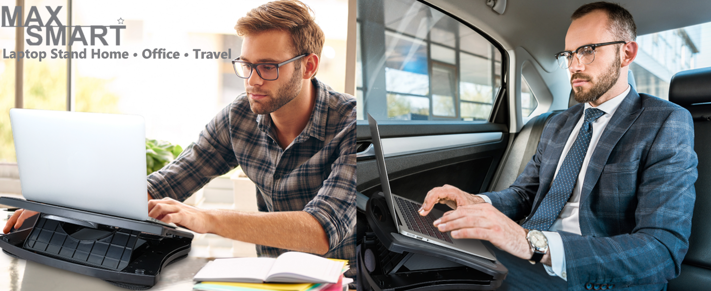 Portable laptop lap pad